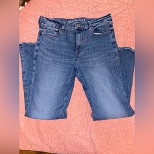 American Eagle Super Hi-Rise Flare Jeans